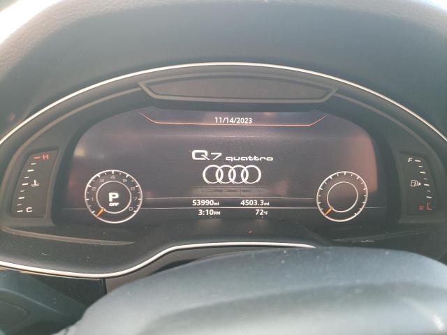 WA1VABF78JD038387 - 2018 AUDI Q7 PRESTIGE WHITE photo 9