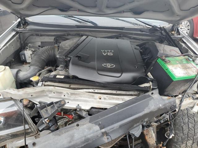 5TEJU62N16Z276782 - 2006 TOYOTA TACOMA DOUBLE CAB PRERUNNER SILVER photo 12