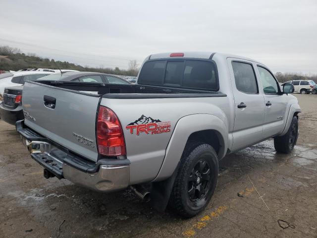5TEJU62N16Z276782 - 2006 TOYOTA TACOMA DOUBLE CAB PRERUNNER SILVER photo 3