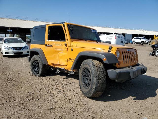 1C4AJWAG9CL128644 - 2012 JEEP WRANGLER SPORT ORANGE photo 4