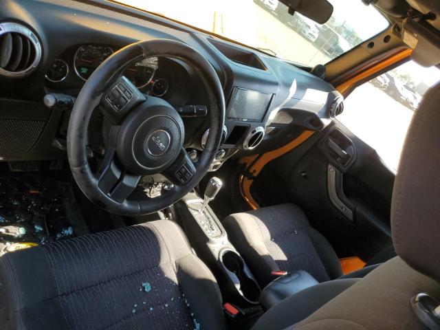 1C4AJWAG9CL128644 - 2012 JEEP WRANGLER SPORT ORANGE photo 8