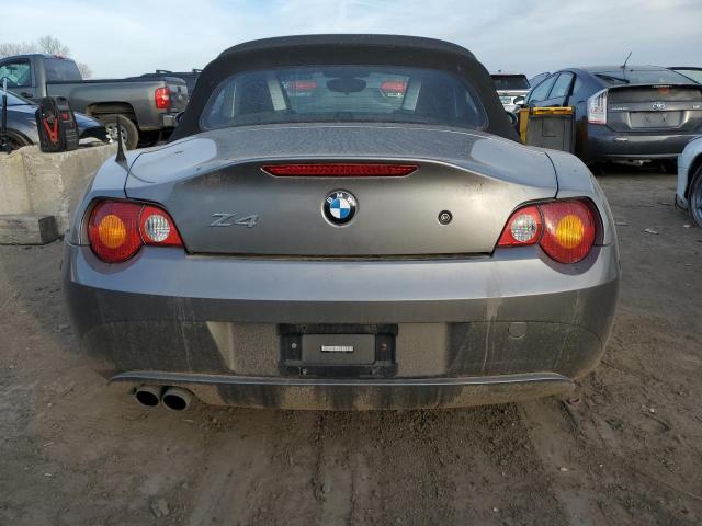 4USBT53564LT27375 - 2004 BMW Z4 3.0 SILVER photo 6