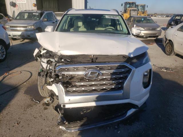 KM8R54HE1LU046378 - 2020 HYUNDAI PALISADE LIMITED WHITE photo 5