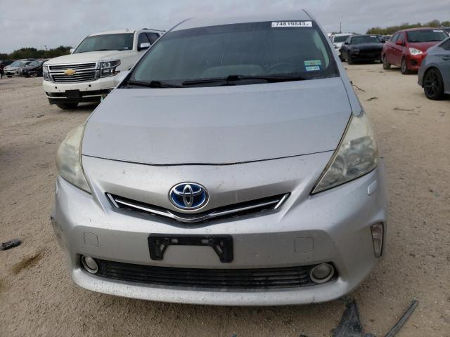 JTDZN3EU9D3210736 - 2013 TOYOTA PRIUS V SILVER photo 5