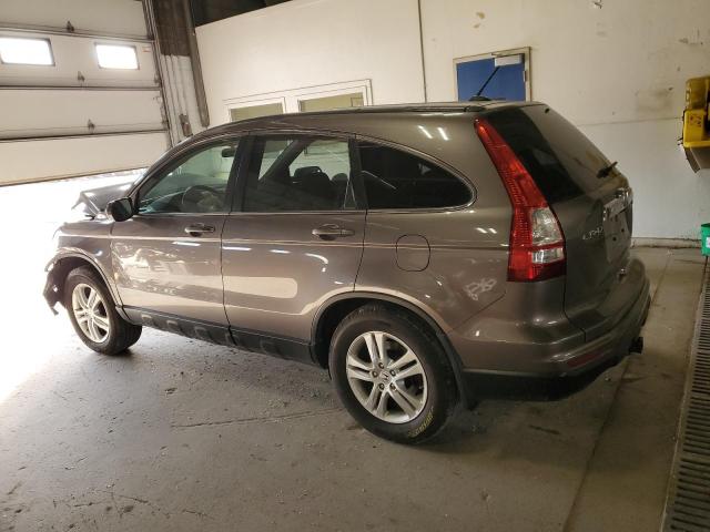 5J6RE4H79BL110056 - 2011 HONDA CR-V EXL BROWN photo 2