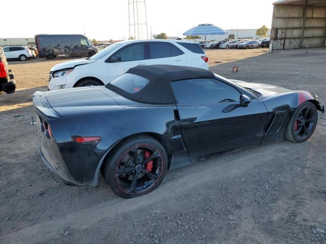 1G1YW3DW2C5103633 - 2012 CHEVROLET CORVETTE GRAND SPORT BLACK photo 3