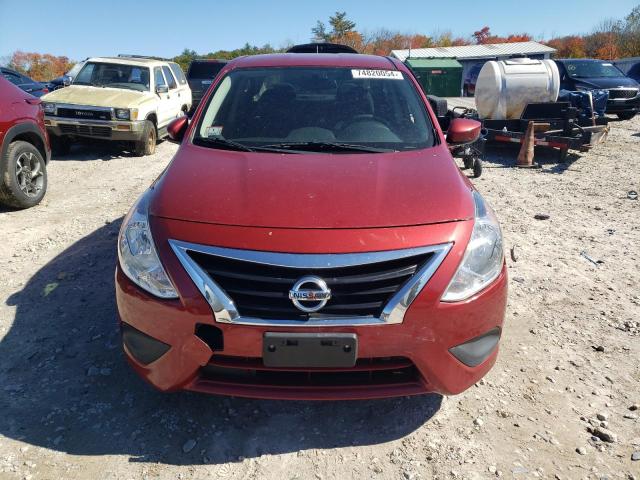 3N1CN7AP1KL813522 - 2019 NISSAN VERSA S RED photo 5