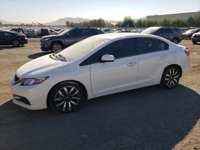 19XFB2F90EE002111 - 2014 HONDA CIVIC EXL თეთრი ფოტო 1
