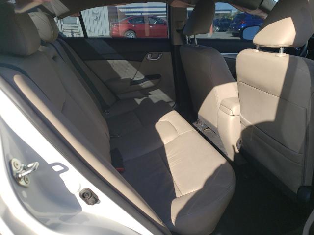 19XFB2F90EE002111 - 2014 HONDA CIVIC EXL თეთრი ფოტო 10