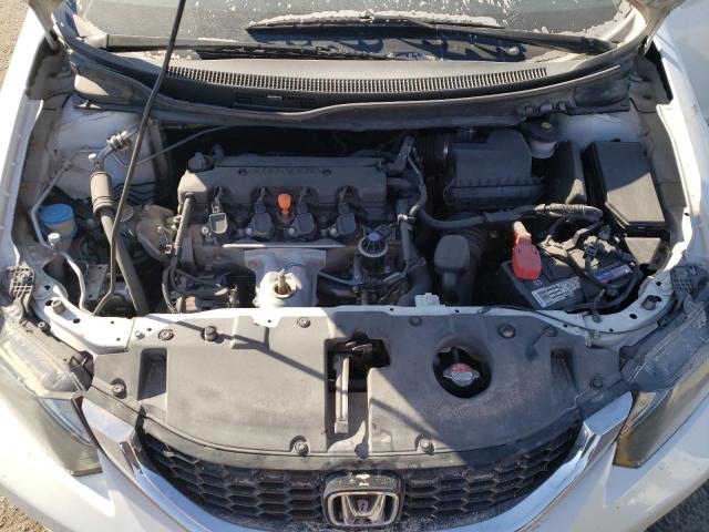19XFB2F90EE002111 - 2014 HONDA CIVIC EXL თეთრი ფოტო 11