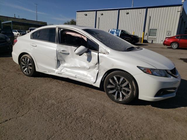 19XFB2F90EE002111 - 2014 HONDA CIVIC EXL თეთრი ფოტო 4