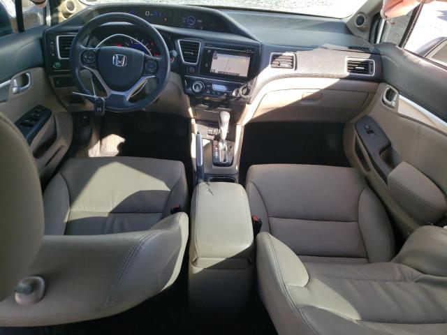 19XFB2F90EE002111 - 2014 HONDA CIVIC EXL თეთრი ფოტო 8