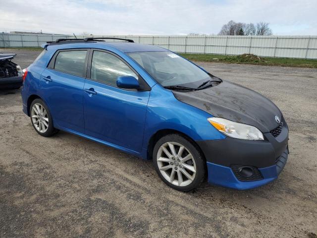 2T1GE40E79C004536 - 2009 TOYOTA COROLLA MA XRS BLUE photo 4