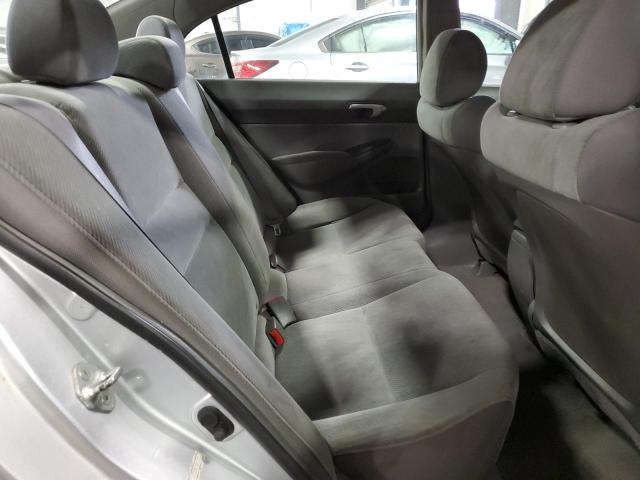 1HGFA15529L000323 - 2009 HONDA CIVIC LX SILVER photo 10