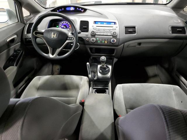 1HGFA15529L000323 - 2009 HONDA CIVIC LX SILVER photo 8