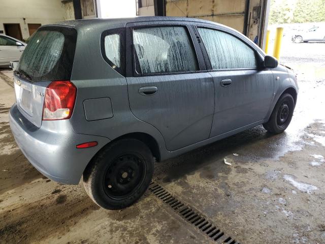 KL1TD666X7B711744 - 2007 CHEVROLET AVEO BASE BLUE photo 3