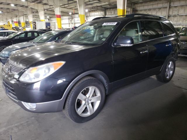 KM8NU73C58U053043 - 2008 HYUNDAI VERACRUZ GLS BLACK photo 1