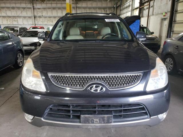 KM8NU73C58U053043 - 2008 HYUNDAI VERACRUZ GLS BLACK photo 5