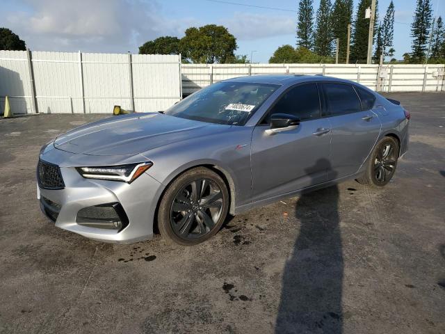 19UUB6F58MA003215 - 2021 ACURA TLX TECH A GRAY photo 1