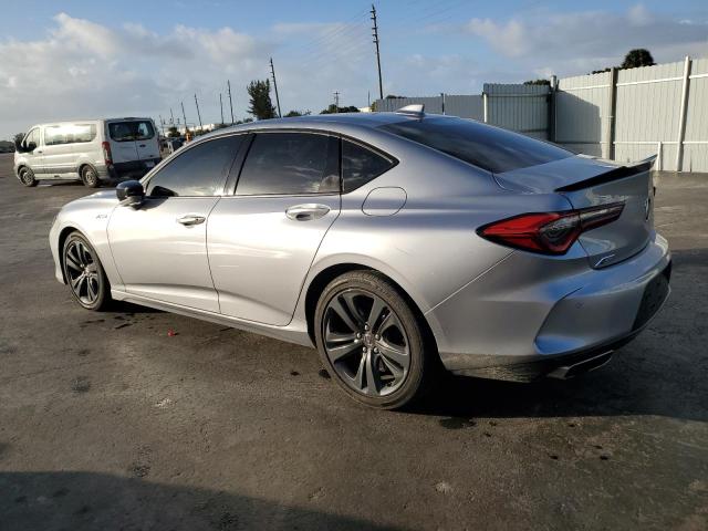 19UUB6F58MA003215 - 2021 ACURA TLX TECH A GRAY photo 2