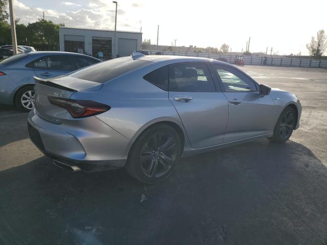 19UUB6F58MA003215 - 2021 ACURA TLX TECH A GRAY photo 3