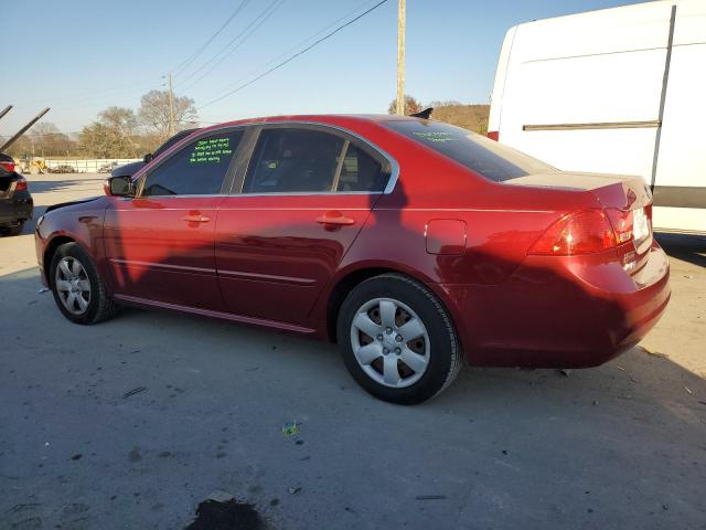 KNAGG4A84A5398711 - 2010 KIA OPTIMA LX RED photo 2