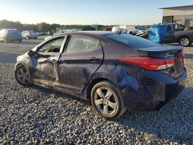 5NPDH4AE7DH241641 - 2013 HYUNDAI ELANTRA GLS BLUE photo 2