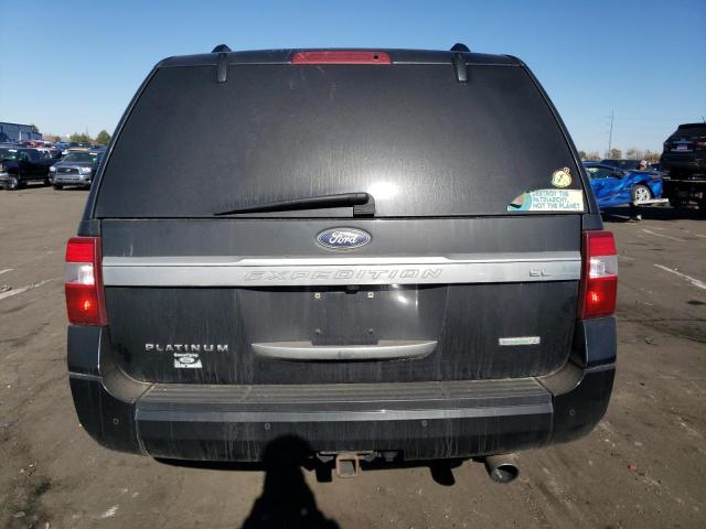 1FMJK1MT0FEF20795 - 2015 FORD EXPEDITION EL PLATINUM BLACK photo 6