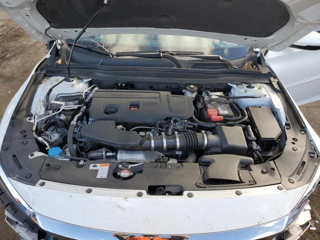 1HGCV2F93MA032653 - 2021 HONDA ACCORD TOURING WHITE photo 11