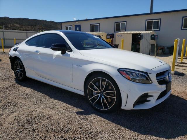 WDDWJ6EB9KF885888 - 2019 MERCEDES-BENZ C 43 AMG WHITE photo 4