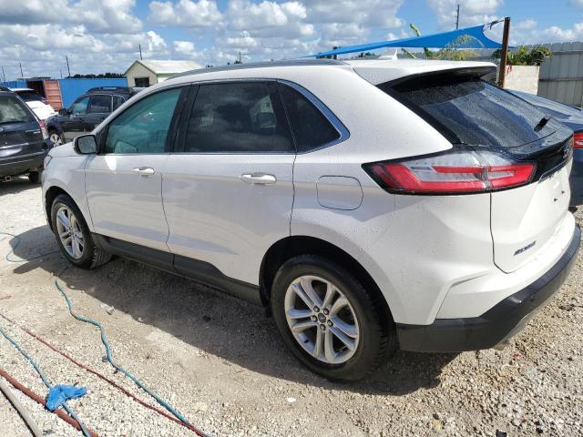 2FMPK4J96KBC70800 - 2019 FORD EDGE SEL WHITE photo 2