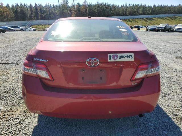 4T1BF3EK9BU626978 - 2011 TOYOTA CAMRY BASE RED photo 6