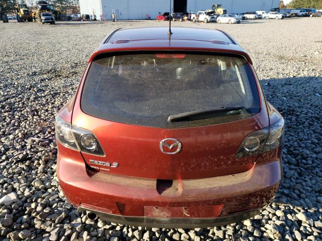 JM1BK344X61462084 - 2006 MAZDA 3 HATCHBACK RED photo 6