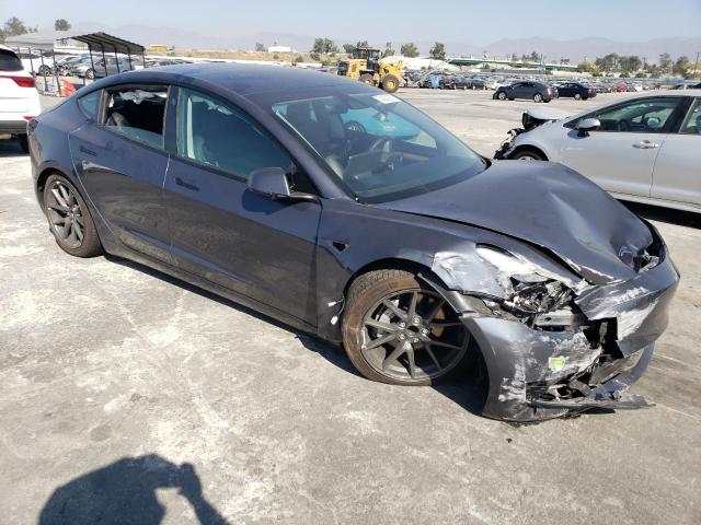 5YJ3E1EA4PF413699 - 2023 TESLA MODEL 3 GRAY photo 4