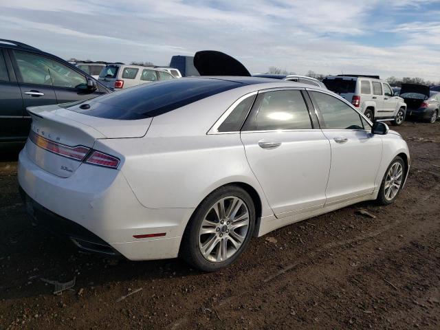 3LN6L2JK4DR810746 - 2013 LINCOLN MKZ WHITE photo 3