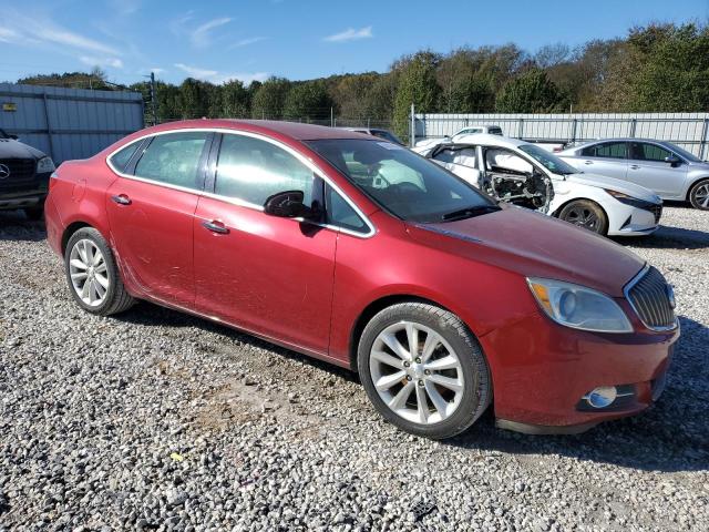 1G4PP5SK5C4183426 - 2012 BUICK VERANO RED photo 4