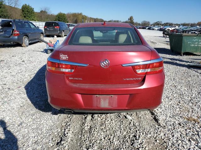 1G4PP5SK5C4183426 - 2012 BUICK VERANO RED photo 6