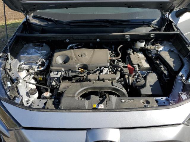 2T3F1RFV3MC248101 - 2021 TOYOTA RAV4 LE SILVER photo 12