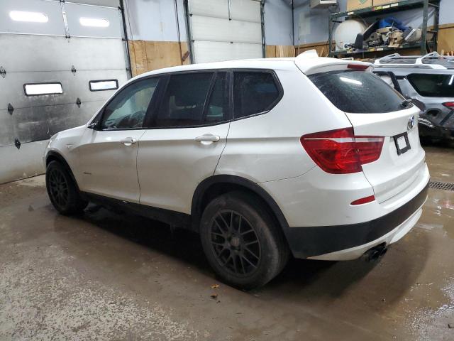 5UXWX9C58D0D03648 - 2013 BMW X3 XDRIVE28I WHITE photo 2