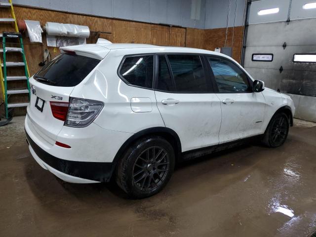 5UXWX9C58D0D03648 - 2013 BMW X3 XDRIVE28I WHITE photo 3