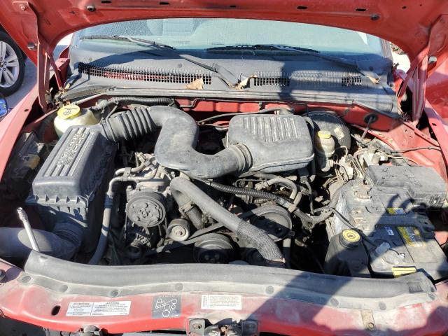 1B7FL26P8VS313150 - 1997 DODGE DAKOTA RED photo 11