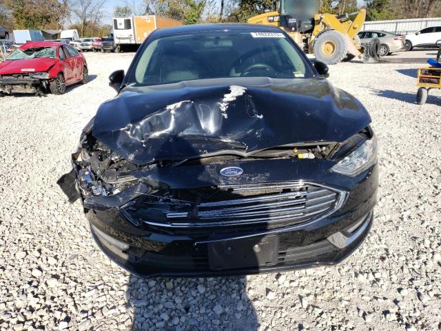 3FA6P0H78JR105965 - 2018 FORD FUSION SE BLACK photo 5