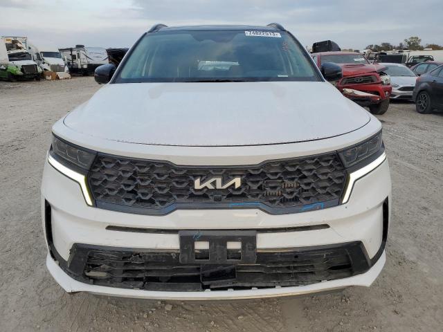 5XYRK4LF8NG106206 - 2022 KIA SORENTO SX WHITE photo 5