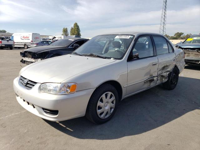 1NXBR12EX2Z611500 - 2002 TOYOTA COROLLA CE SILVER photo 1