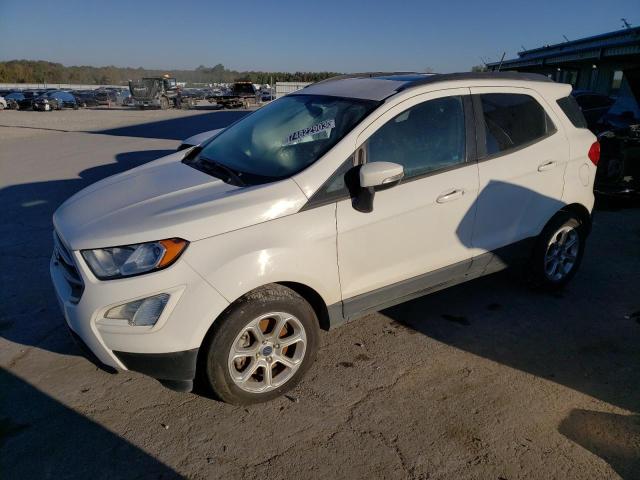 MAJ3P1TE6JC190575 - 2018 FORD ECOSPORT SE WHITE photo 1