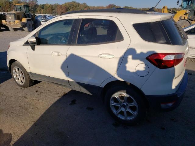 MAJ3P1TE6JC190575 - 2018 FORD ECOSPORT SE WHITE photo 2