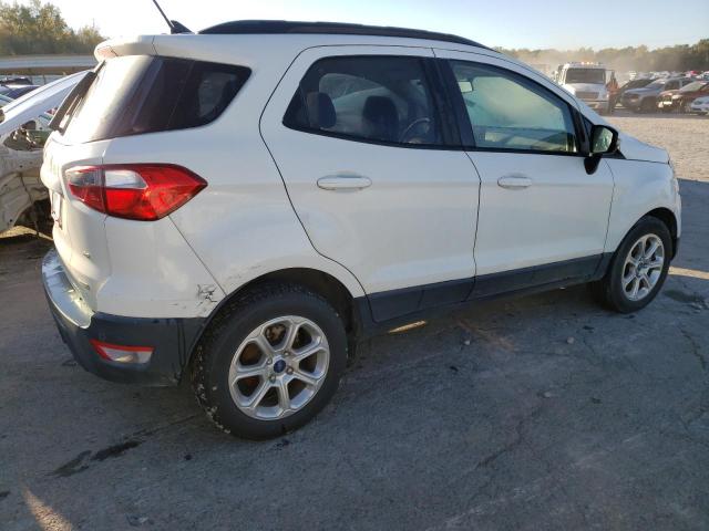 MAJ3P1TE6JC190575 - 2018 FORD ECOSPORT SE WHITE photo 3