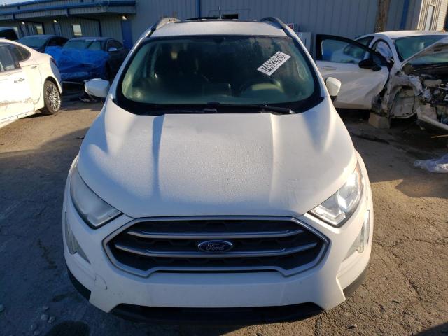 MAJ3P1TE6JC190575 - 2018 FORD ECOSPORT SE WHITE photo 5