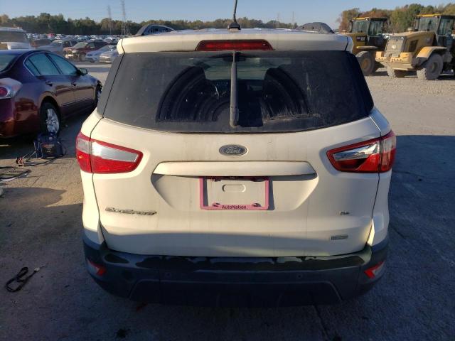 MAJ3P1TE6JC190575 - 2018 FORD ECOSPORT SE WHITE photo 6