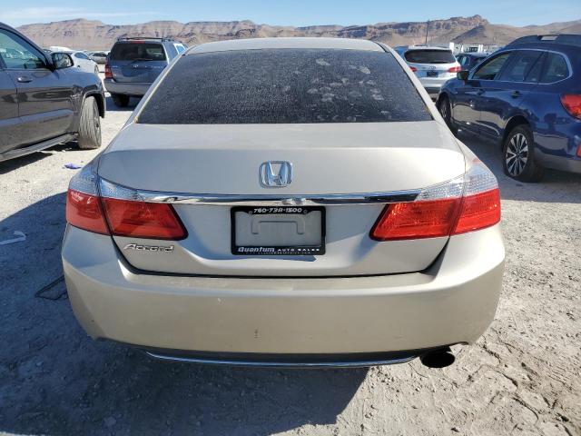 1HGCR2F3XEA097808 - 2014 HONDA ACCORD LX TAN photo 6